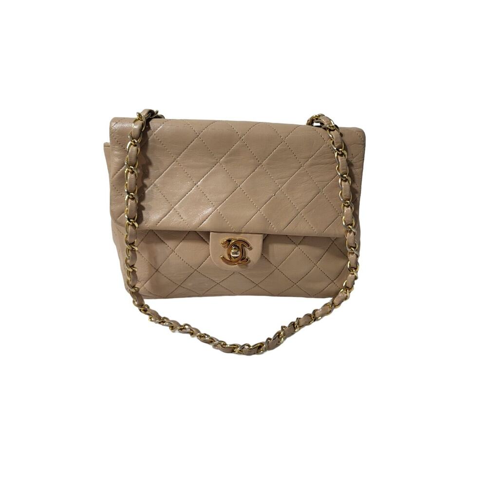 CHANEL MATELASSE Chain Shoulder Bag Lambskin - Picture 5 of 16